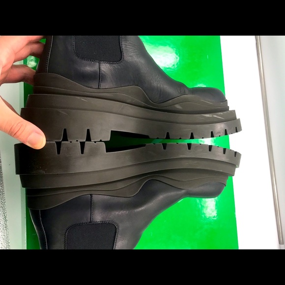 Bottega Veneta Tire Boot Military Calf Size 39 Used - Picture 13 of 15